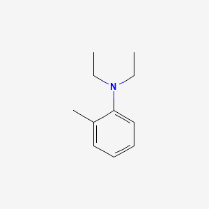 Chemical structure of N,N-Diethyl-o-toluidine