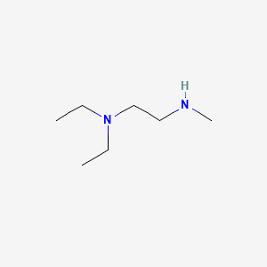 Chemical structure of N,N-Diethyl-N'-methylethylenediamine