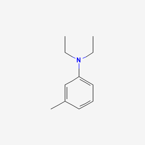 Chemical structure of N,N-Diethyl-M-Toluidine