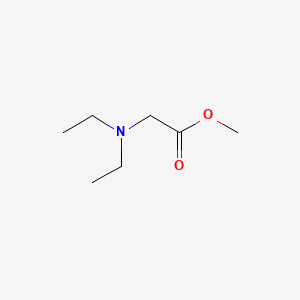 Chemical structure of N,N-Diethylglycine Methyl Ester