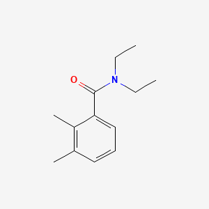 Chemical structure of N,N-Diethyl-2,3-dimethylbenzamide