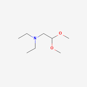 Chemical structure of N,N-Diethyl-2,2-Dimethoxyethanamine