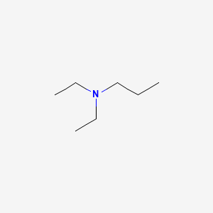 Chemical structure of Diethylpropylamine