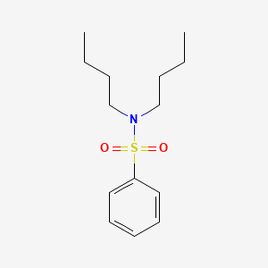 Chemical structure of N,N-Dibutylbenzenesulfonamide