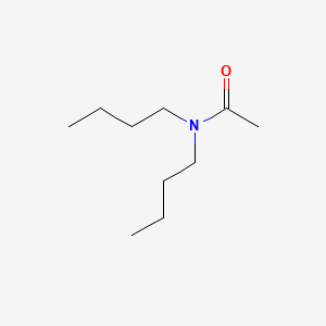 Chemical structure of N,N-Dibutylacetamide
