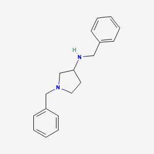 Chemical structure of N,N'-Dibenzyl-3-aminopyrrolidine
