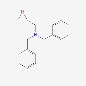 Chemical structure of N,N-Dibenzyl-1-(oxiran-2-yl)methanamine
