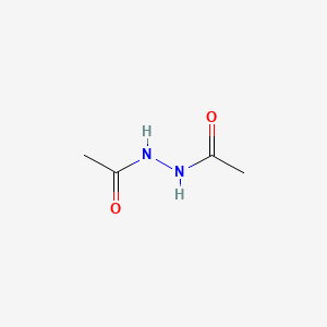 Chemical structure of N,N'-Diacetylhydrazine
