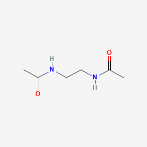 Chemical structure of N,N'-Diacetylethylenediamine