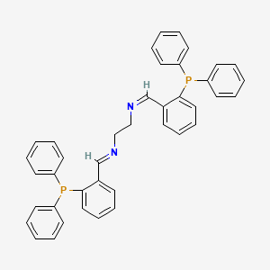 Chemical structure of N,N-Bis[O-(Diphenylphosphino)Benzylidene]Ethylenediamine