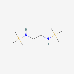 Chemical structure of N,N'-Bis(trimethylsilyl)ethylenediamine