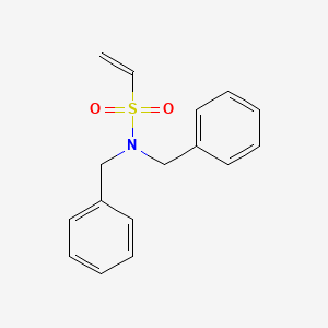 Chemical structure of N,N-Dibenzylethenesulfonamide