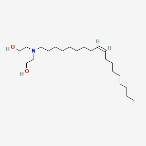 Chemical structure of N-Oleyldiethanolamine