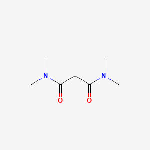 Chemical structure of N,N,N',N'-Tetramethylmalonamide