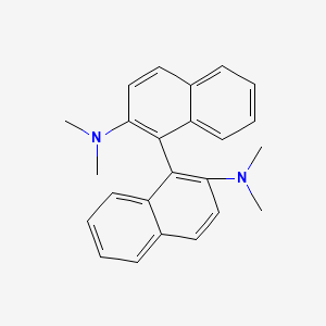 Chemical structure of N,N,N',N'-tetramethyl-BINAM