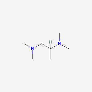 Chemical structure of N,N,N',N'-Tetramethyl-1,2-diaminopropane
