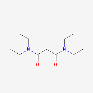 Chemical structure of N,N,N',N'-Tetraethylmalonamide