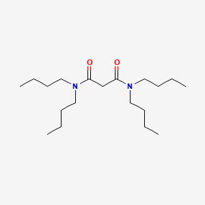 Chemical structure of N,N,N',N'-Tetrabutylmalonamide