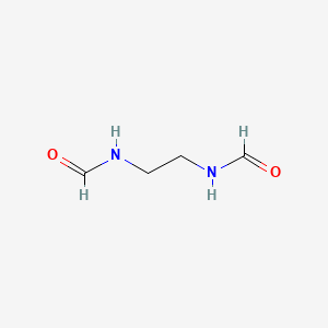 Chemical structure of N-(2-formamidoethyl)formamide