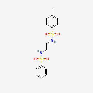 Chemical structure of N,N'-1,2-Ethanediylbis(4-methylbenzenesulfonamide)