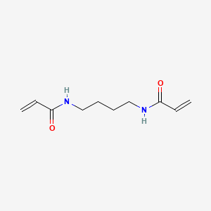 Chemical structure of N,N'-(Butane-1,4-diyl)diacrylamide