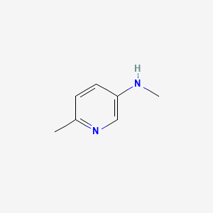 Chemical structure of N,6-Dimethylpyridin-3-amine
