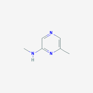 Chemical structure of N,6-Dimethylpyrazin-2-amine