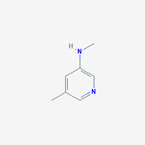 Chemical structure of N,5-Dimethylpyridin-3-amine