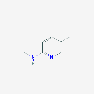 Chemical structure of N,5-Dimethylpyridin-2-amine