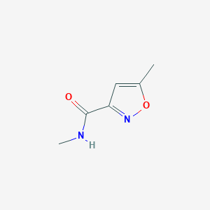 Chemical structure of N,5-Dimethylisoxazole-3-carboxamide