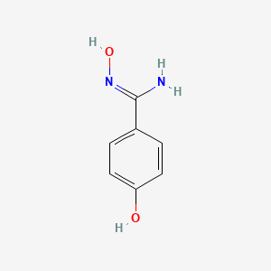 Chemical structure of N,4-Dihydroxybenzimidamide
