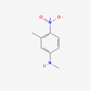 Chemical structure of N,3-Dimethyl-4-nitroaniline