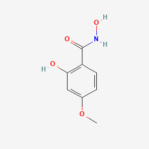 Chemical structure of N,2-Dihydroxy-4-methoxybenzamide