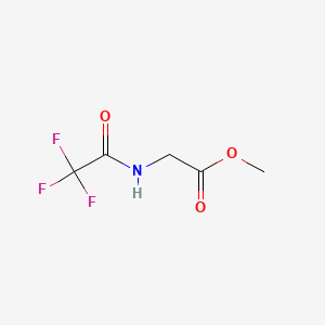Chemical structure of N-(trifluoroacetyl) -L-alanine