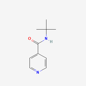 Chemical structure of N-(tert-Butyl)isonicotinamide