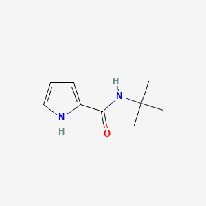 Chemical structure of N-(tert-Butyl)-1H-pyrrole-2-carboxamide