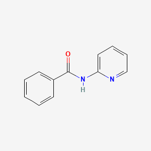 Chemical structure of N-(Pyridin-2-yl)benzamide