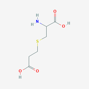 Chemical structure of N-(Methylsulfonyl)-DL-proline