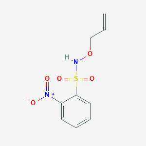 Chemical structure of N-(Allyloxy)-2-Nitrobenzenesulfonamide