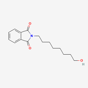 Chemical structure of N-(8-Hydroxyoctyl)phthalimide