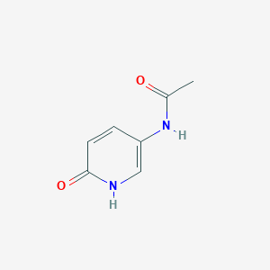 Chemical structure of N-(6-Hydroxypyridin-3-yl)acetamide
