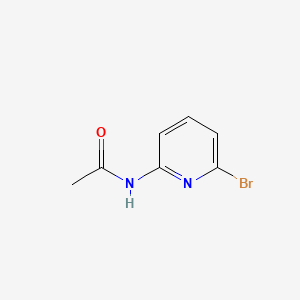 Chemical structure of N-(6-Bromopyridin-2-yl)acetamide