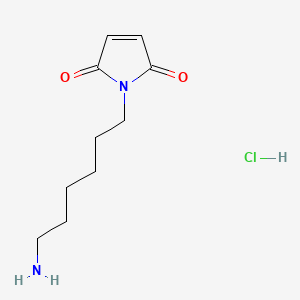 Chemical structure of N-(6-Aminohexyl)maleimide Hydrochloride