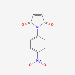Chemical structure of N-(4-Nitrophenyl)maleimide