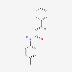 Chemical structure of N-(4-Methylphenyl)-3-Phenylacrylamide