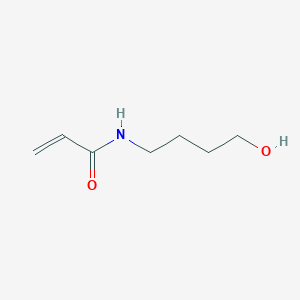 Chemical structure of N-(4-Hydroxybutyl)acrylamide
