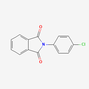 Chemical structure of N-(4-Chlorophenyl)phthalimide