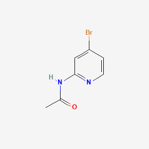 Chemical structure of N-(4-Bromopyridin-2-yl)acetamide