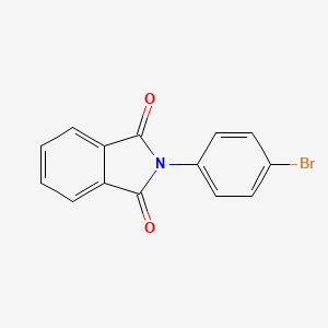 Chemical structure of N-p-Bromophenylphthalimide