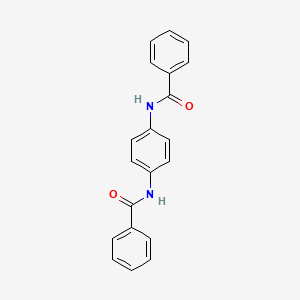 Chemical structure of N-(4-(Benzoylamino)Phenyl)Benzamide